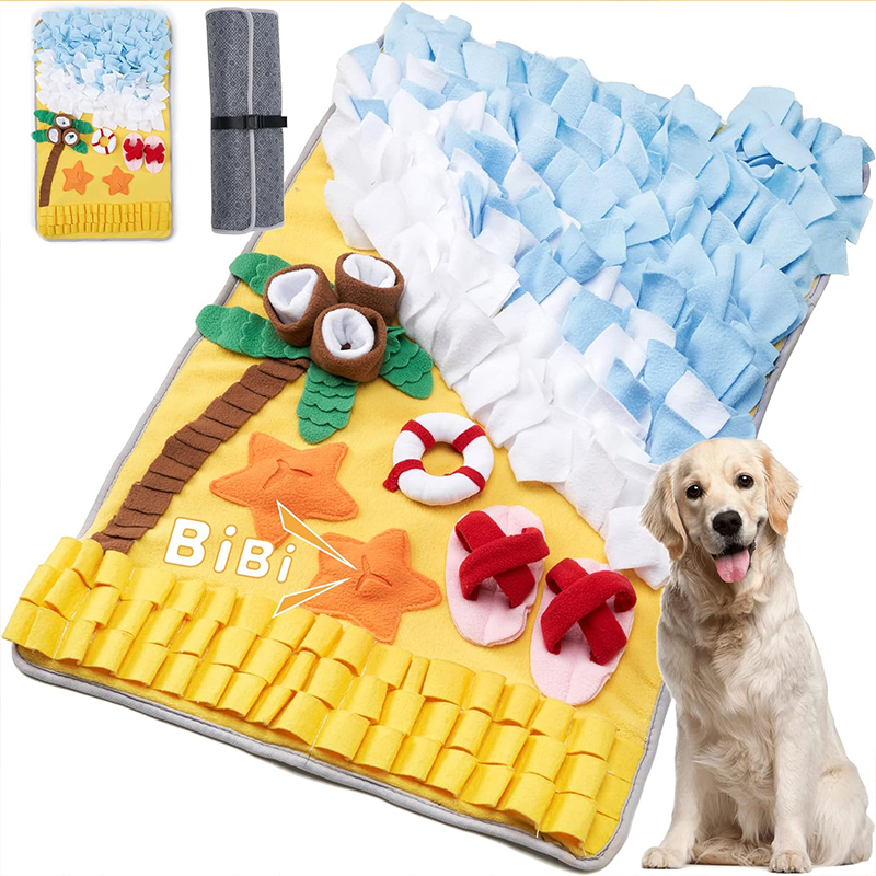 Beach Vacation Style Snuffle Mat 