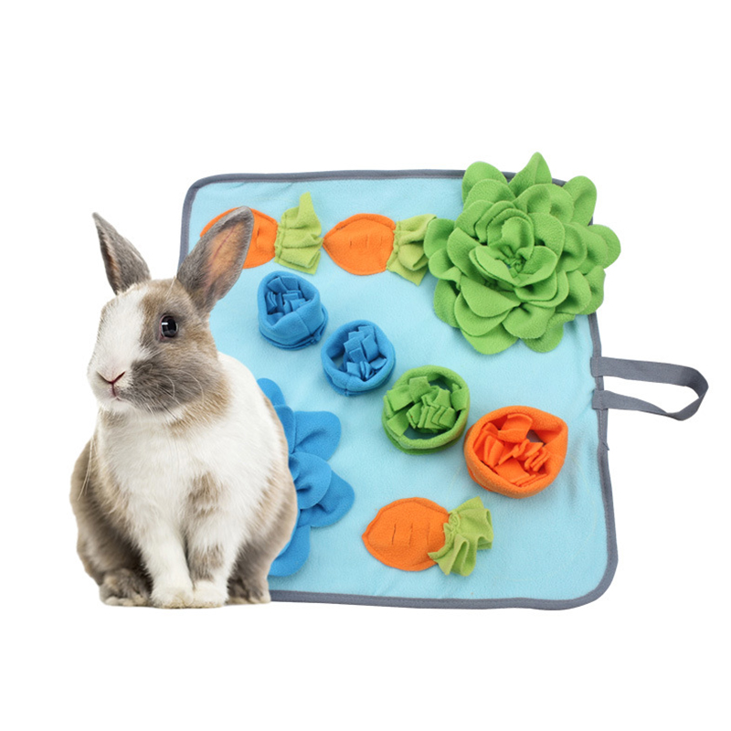  Rabbit Hamster Training Slow Eating Feeder Mat