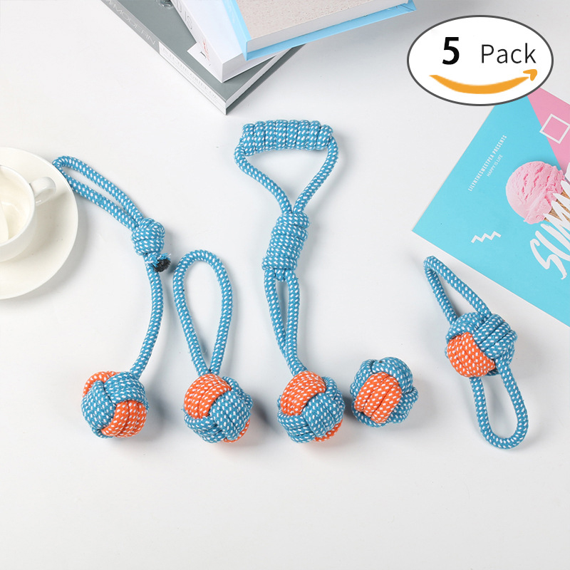 Cotton Rope Knot Toy for Dog Chew