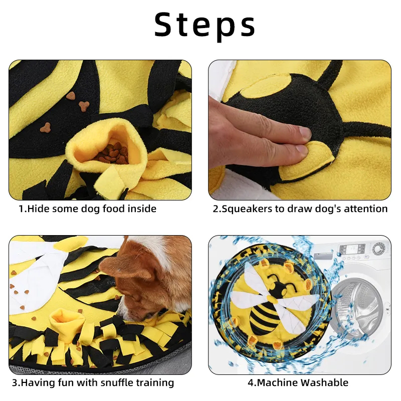 Butterfly Shape Slow Feeder Dog Puzzle Toys 