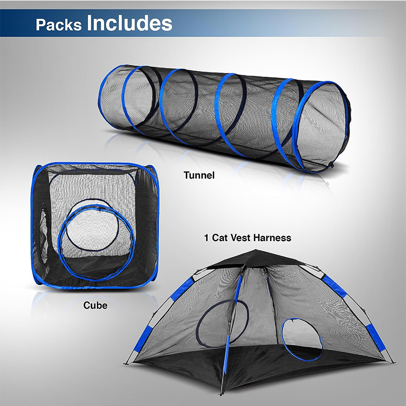 4-in-1 Outdoor Pop up Pet Tent 