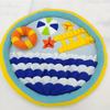 Summer Beach Round Pet Smelling Pad 