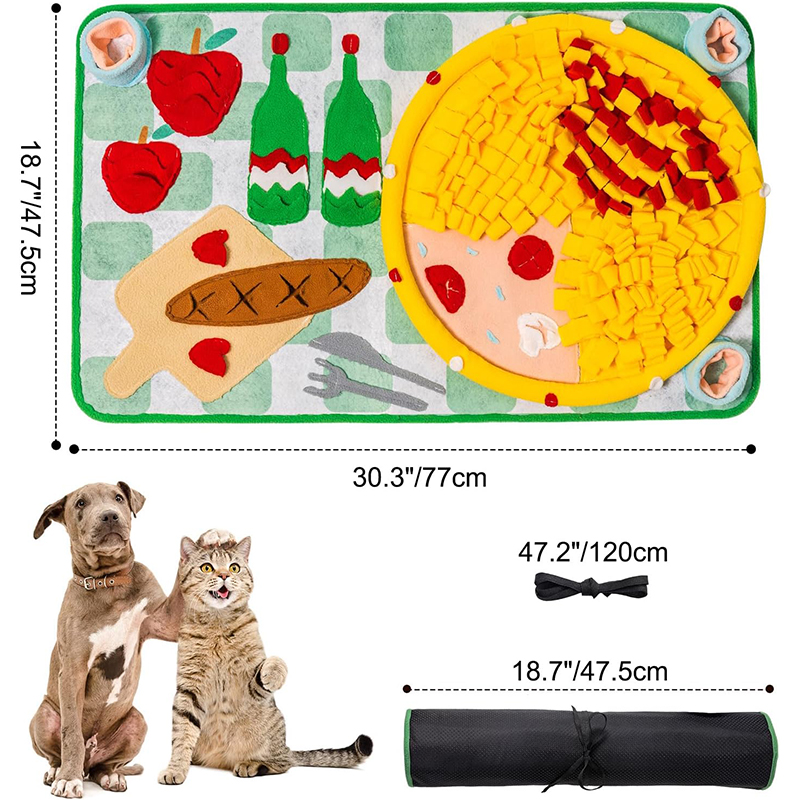 Dog Puzzle Toys Smell Training Mat