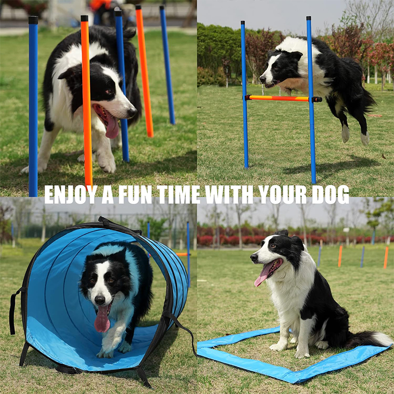 Pet Dog Super Thick Shuttle Tunnel Agile Competition Game 