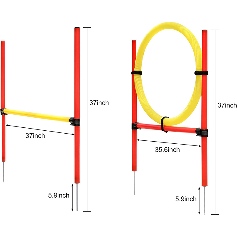 Pet Training Equipment Dog Agility Training Set 