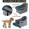 Travel Car Seat Dog Bed with Pillow