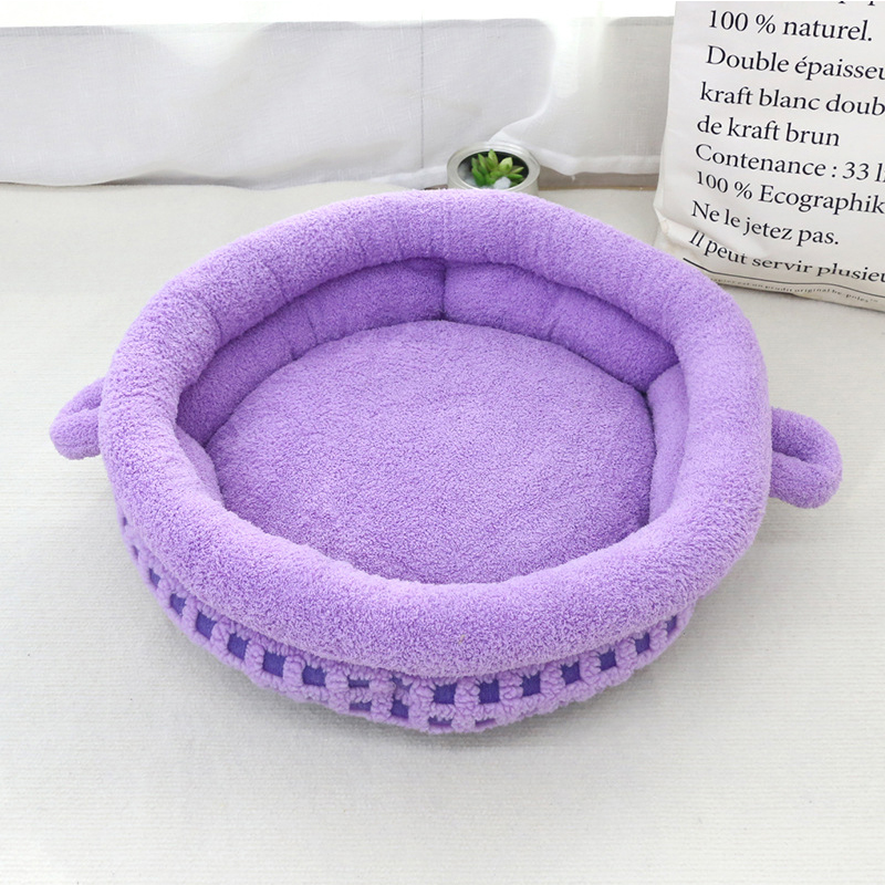 Plush Dog Beds Kennel Luxury Pet Bed