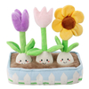 Flower Potted Plant Shaped Squeaky Pet Toy