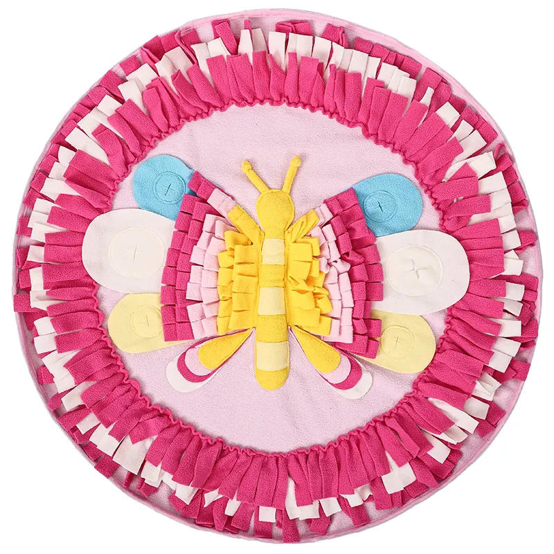 Butterfly Shape Slow Feeder Dog Puzzle Toys 