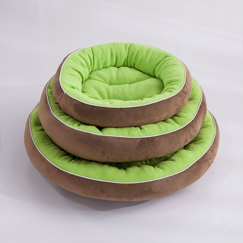 Cute Egg Tarts Cat Nest Warm Soft Dog Bed