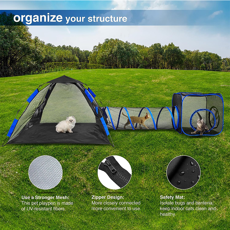 4-in-1 Outdoor Pop up Pet Tent 