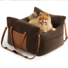 Washable Travel Dog Bed With Carrier Handles