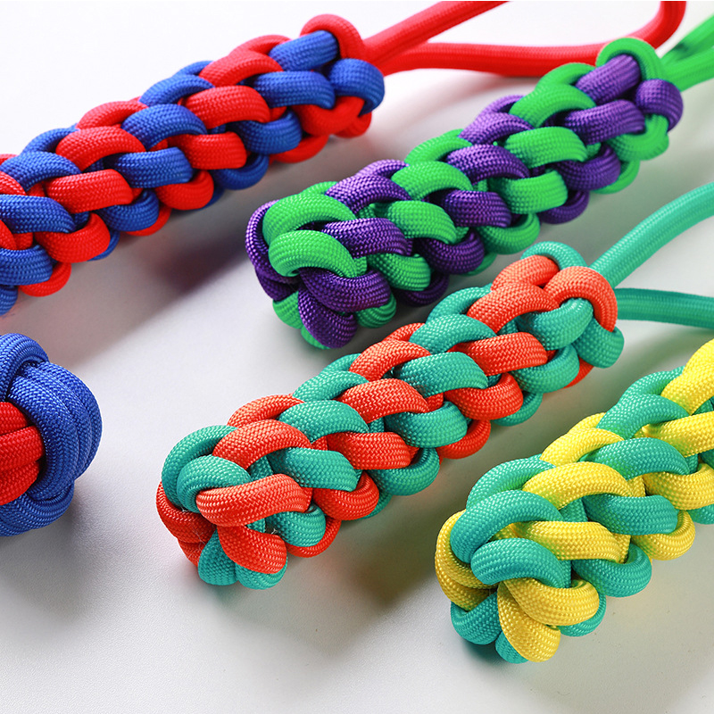  Color Polypropylene Woven Rope Bite Clean Teeth Dog Toy