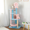  Cat Nest Pink Tree Multilayer Cat Condo Climb Frame Furniture