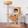  Wood Cat Tree House