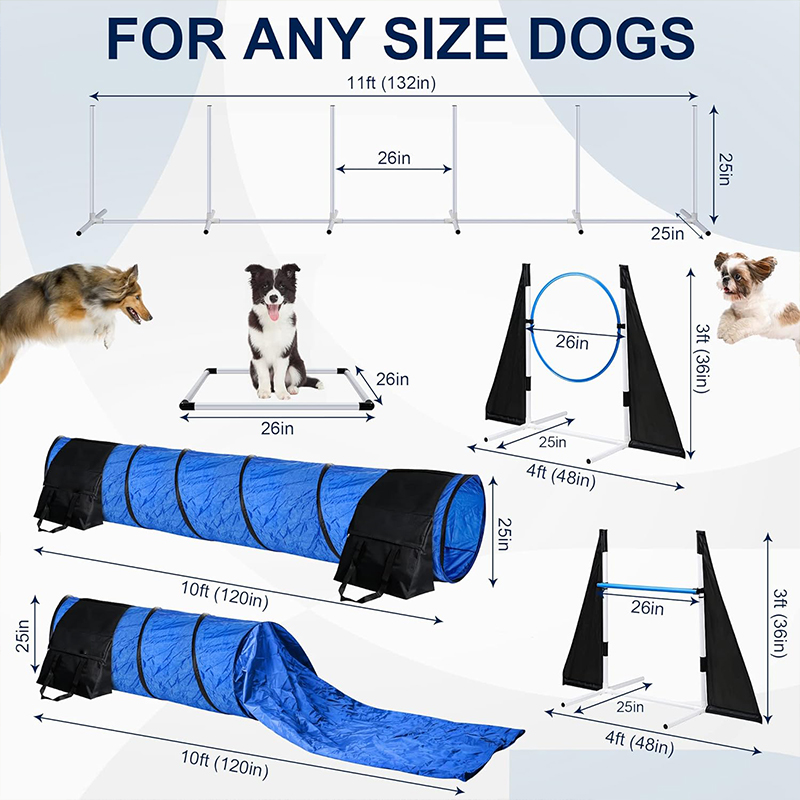 Dog Tunnel Agility Dog Training Equipment Outdoor