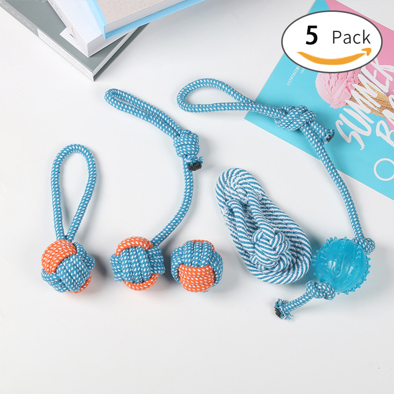 Cotton Rope Knot Toy for Dog Chew