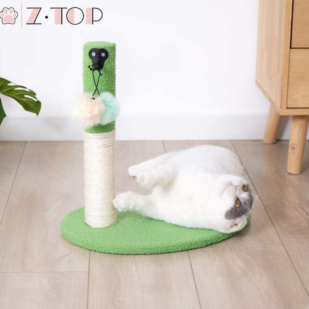 Plush Ball Cat Scratching Post Toy 