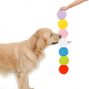 Colorful Macaron Design Foldable Funny Dog Toys