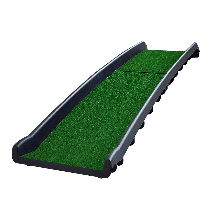 Dog Car Ramp With Grass