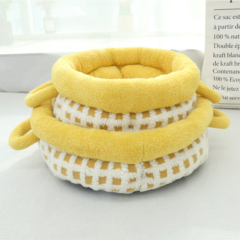 Plush Dog Beds Kennel Luxury Pet Bed