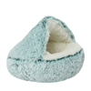  Cozy Comfy Semi Enclosed Winter Warm Round Pet Bed