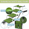 Dog Car Stairs with Grass