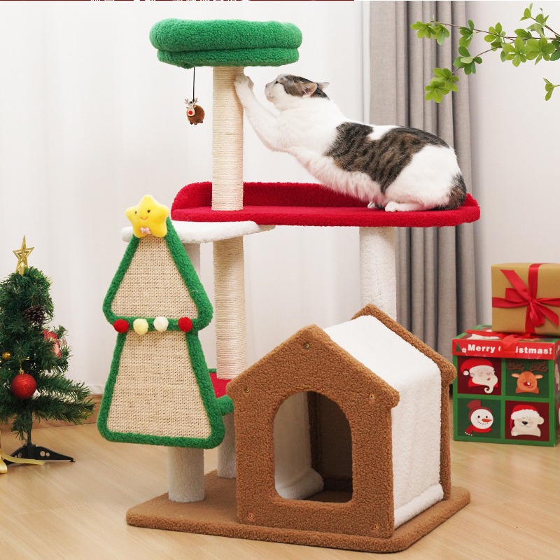 Christmas Cat Tree 