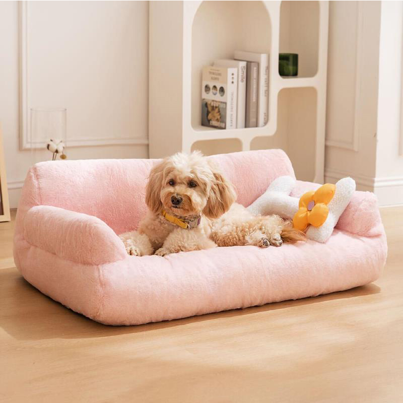  Large Pet Dog Bed Soft Plush Warm Washable Pet Sofa