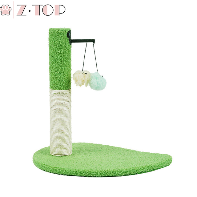 Plush Ball Cat Scratching Post Toy 