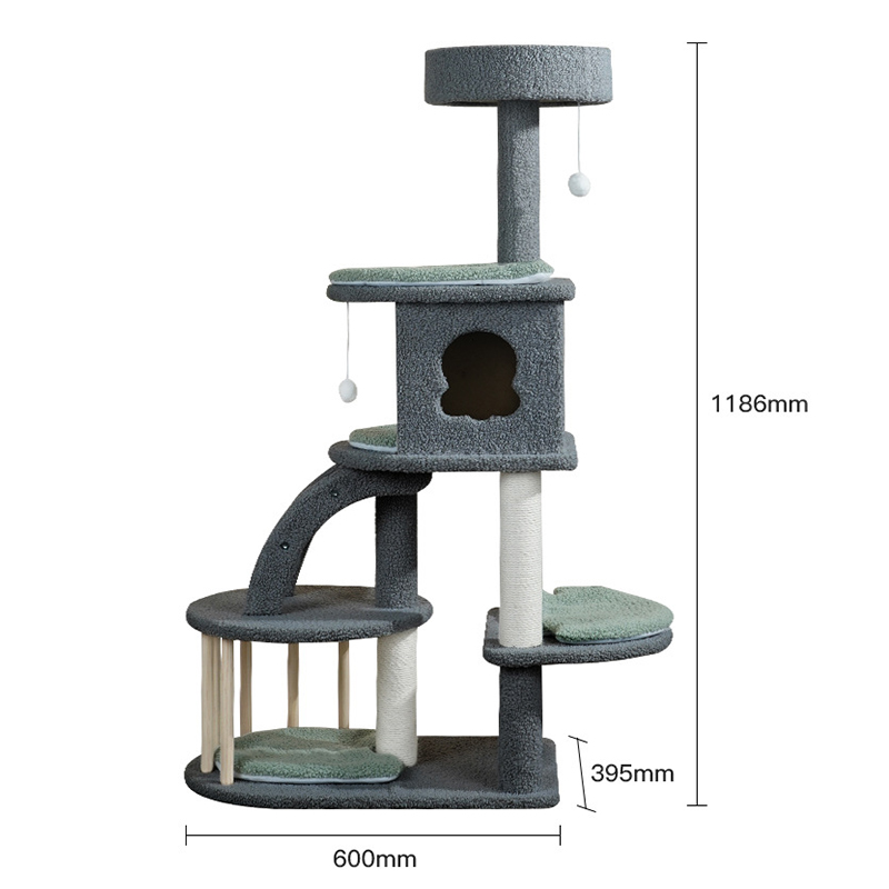  Cat Tree Tower With Scratching Posts