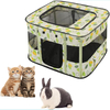 Foldable Exercise Play Tent Kennel Crate for Puppy Dog