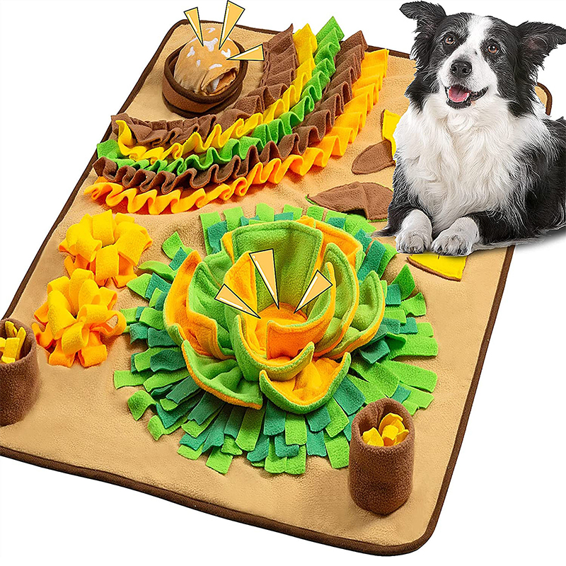 Pet Dog Puzzle Training Blanket