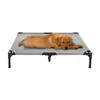 Outdoor portable elevated pet dog bed