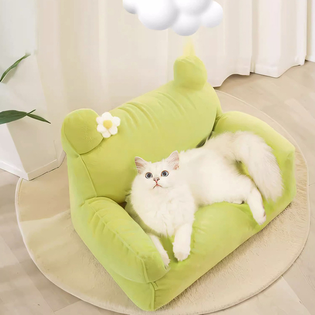 Super Soft Sofa Shape Pet Dog Bed 