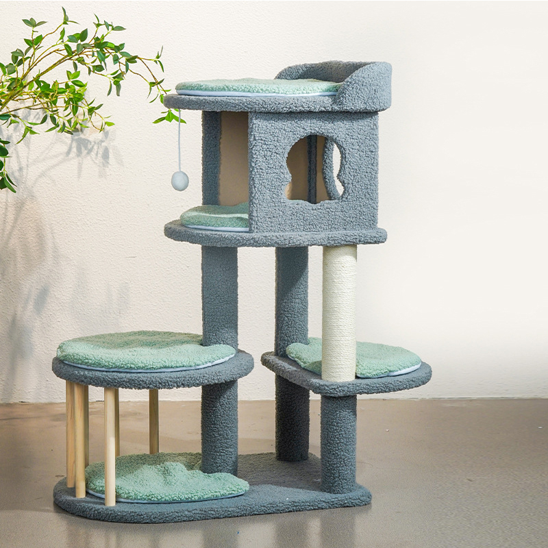  Cat Tree Tower With Scratching Posts