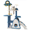 Cartoon Space Flying Saucer Cat Tree 