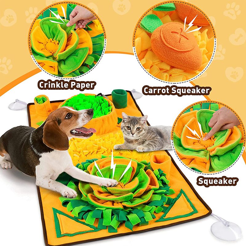 Pet Dog Puzzle Training Blanket