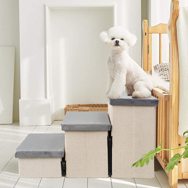 Folding Storage pet stairs