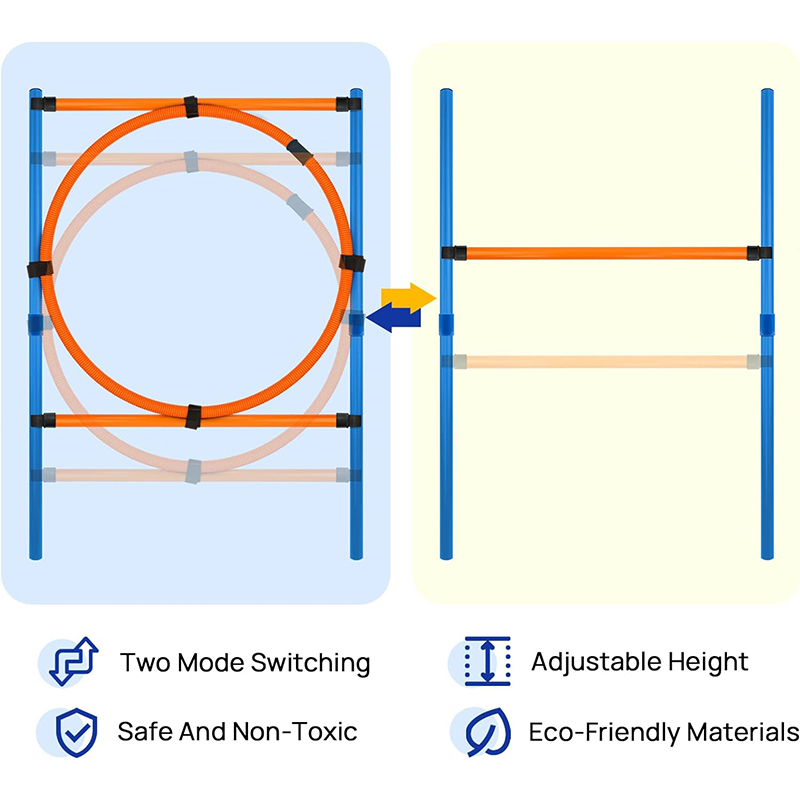 Agility Training Starter Kit for Doggie Pet Outdoor Games