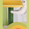 Cat Scratcher Toy Sisal Climbing Frame With Rainbow Shape 